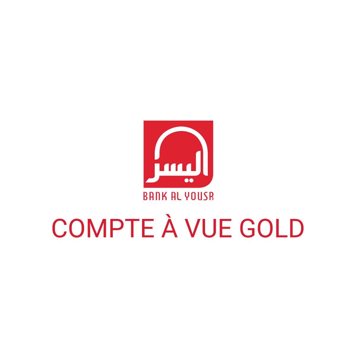 COMPTE À VUE GOLD